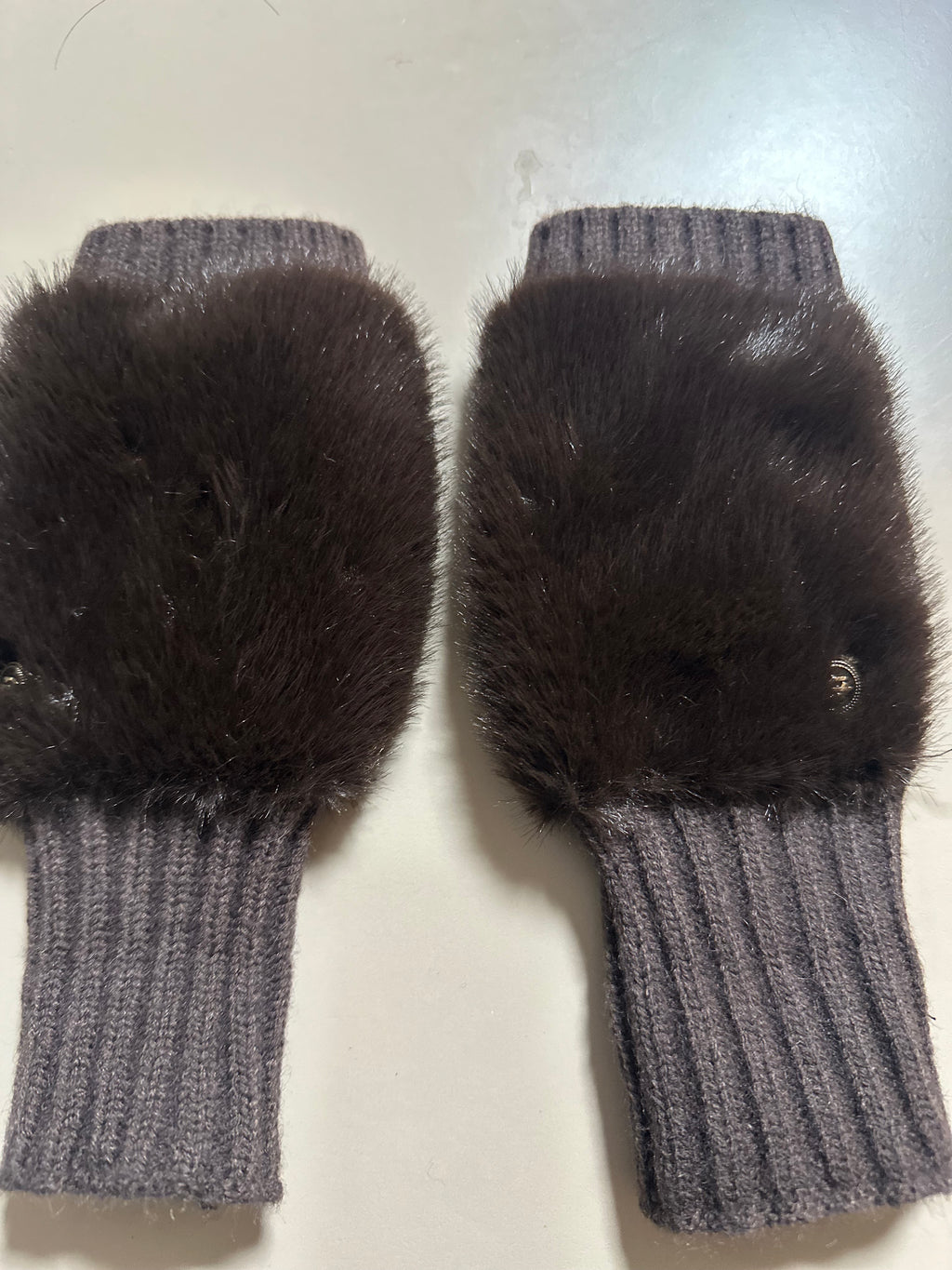 warm women's suede gloves