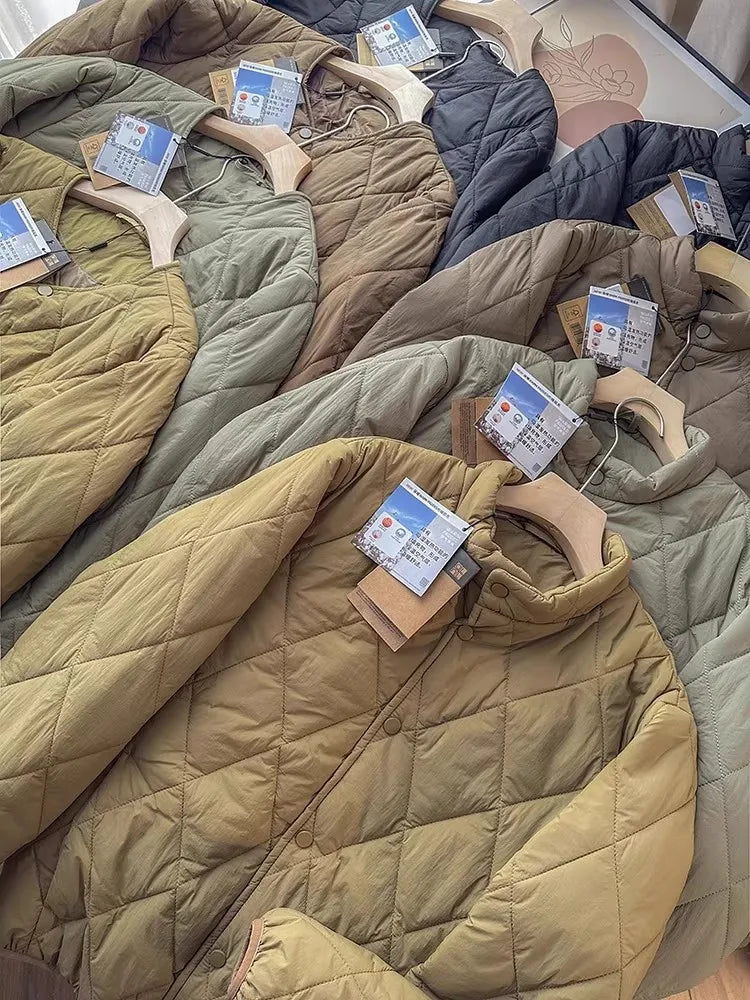 Warm cotton quilted vest