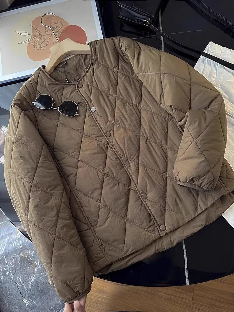 Warm cotton quilted vest