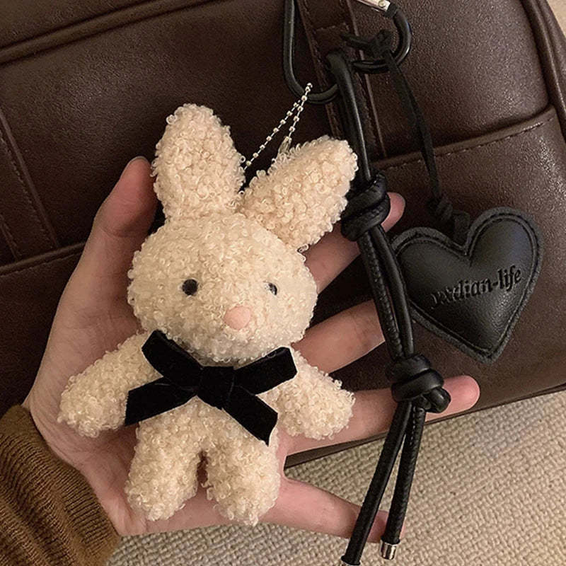 토끼 인형 Y2K 키체인 키링 백팩 펜던트