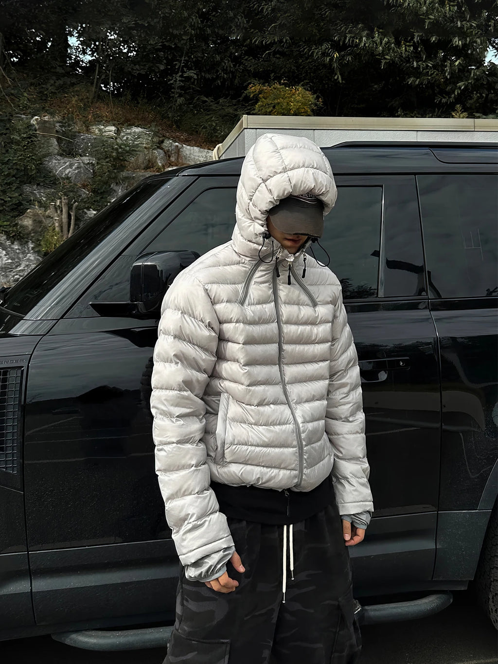 Breathing hooded padding, the strongest item in winter