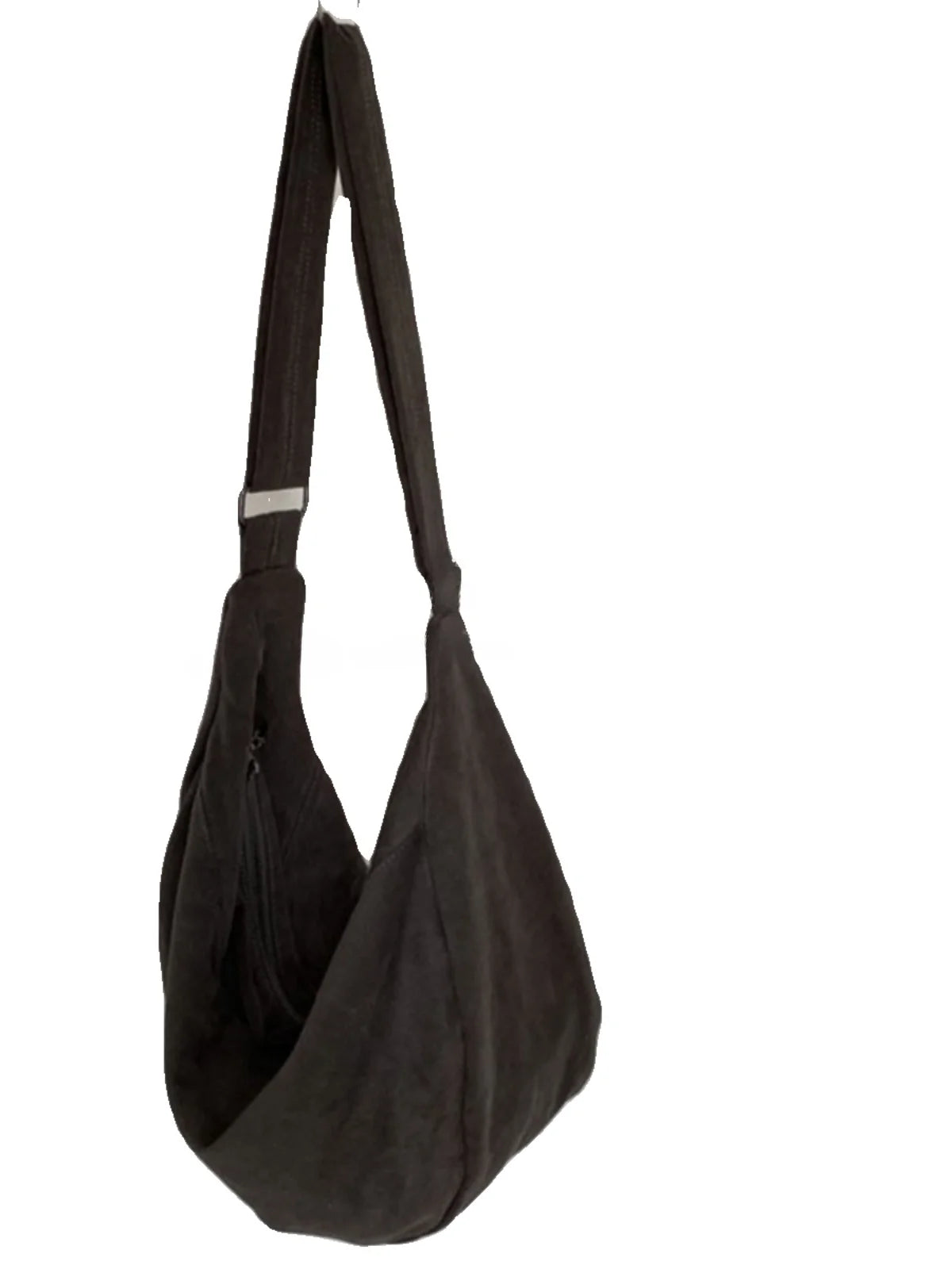 Retro large capacity canvas dumpling type shoulder·cross bag