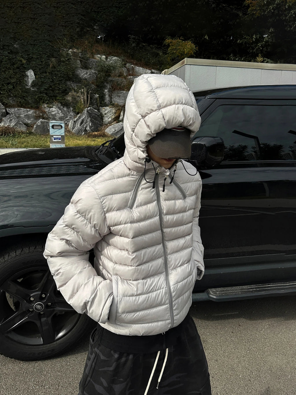 Breathing hooded padding, the strongest item in winter