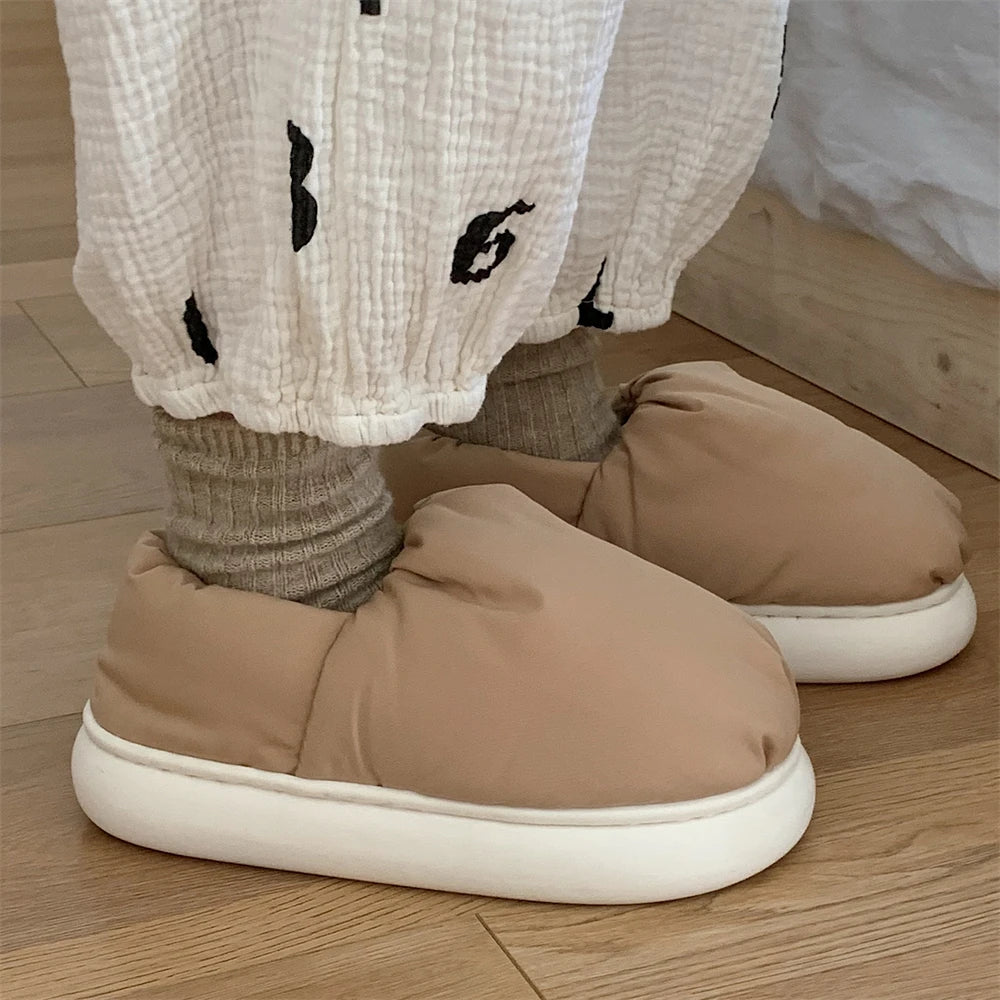 Pogeun Fashion Winter Couple Indoor Slippers