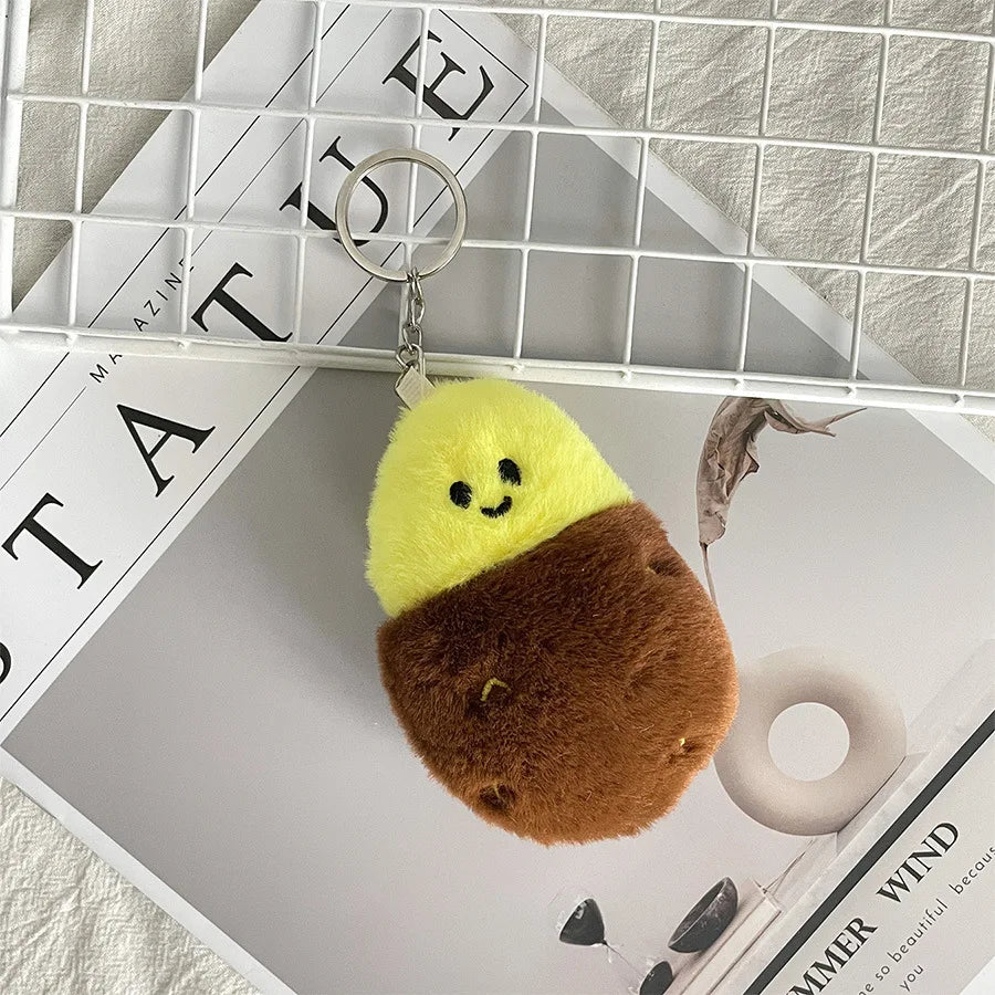 구운 고구마 열쇠고리