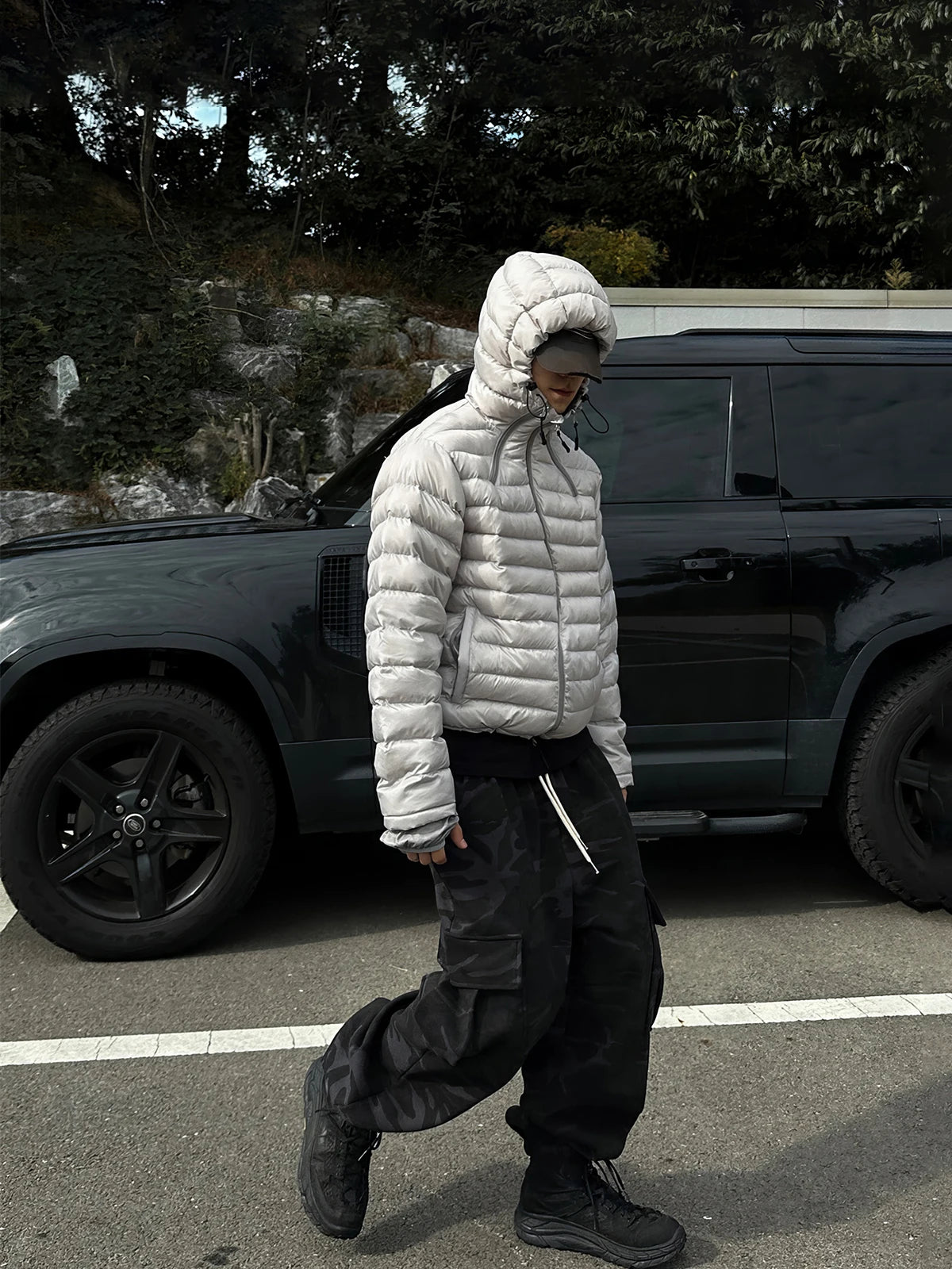 Breathing hooded padding, the strongest item in winter