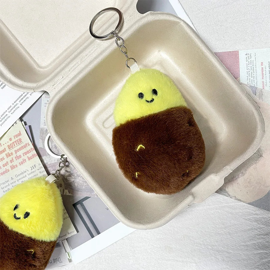 구운 고구마 열쇠고리